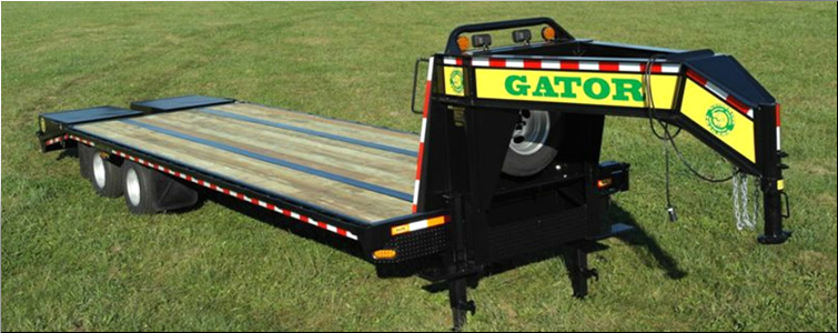 GOOSENECK TRAILER 30ft tandem dual - all heavy-duty equipment trailers special priced  Richland County, Ohio