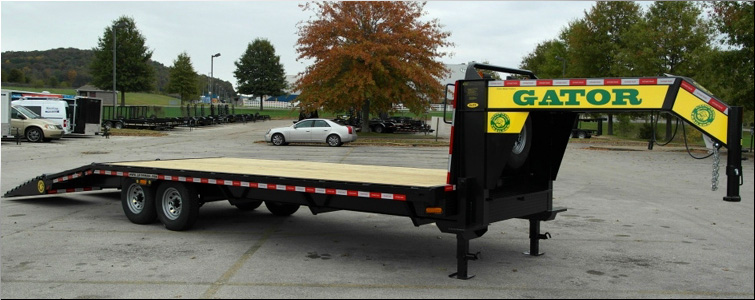 Gooseneck flat bed trailer for sale14k  Richland County, Ohio